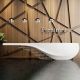 Creative Special Art Design Reception Desk Organic White Front Counter