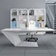 Hot Selling White Glossy Office Front Desk Small Executive Office Desk