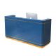 Simple Beauty Salon Reception Desk Customized Shop Front Counter Design