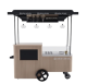 Fashion Ice Cream Cart Design Mall Portable Soft Ice Cream Stand