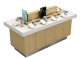 Modern Mobile Phone Shop Experience Table New Cellphone Display Counter
