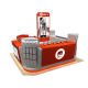 Creative Mall Cellphone Display Kiosk Retail Mobile Phone Display Showcase