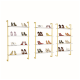 Spacing save wall amounted shelves retail display shelves for shoes shop