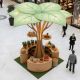 Customized Mall Center Honey Kiosk 3D Design Natural Style Raw Honey for Sale