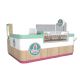 Creative Mall Cupcake Display Kiosk Durable Dessert Cake Kiosk Design