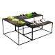 nesting table
shoe display table 