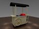 Special shape for pancakes stand | mini outdoor snack cart