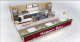 Charming Ice Cream Kiosk Design Stylish Coffee Booth DEsign for Mall on Sale