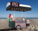 Ice cream kiosk