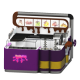 Fancy chocolate display kiosk sweet candy kiosk with ice cream display for sale 