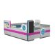 Bright ice cream kiosk portable food mall booth stand with sofa for sale