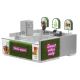 Most Popular Yougurt Ice Cream Display Stand To Romania Shopping Mall