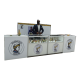 Tempered glass handicraft display cabinet|Souvenir Display showcase for sale 
