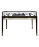 LED Glass Display Cases, Stainless Steel Showcase for Jewlery Store Display