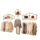 Special Clothes Display Rack Beautiful Custom House Shape Display Shelf