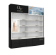 Big Black Cosmetic Shop Display Cabinet Modern Cosmetic Display Counter