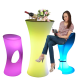 Smart LED Lighting Table And Chair Light Bar Illuminated Party Chair Table For Decor