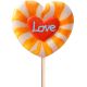 Lollipop FRP Sculpture Outdoor Simulation Ice Cream Children's Paradise Shopping Mall Decoration Large Ornament