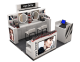 Small Size Make Up Stand | Cosmetic Retail Kiosk For Sale