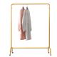 Flexible Rolling Clothes Display Rack Design Custom Mobile Garment Clothing Shelf