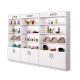 Baking paint cosmetic display retail wall display for beauty salon customized cabinet