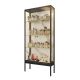 metal wall cabinet
glass showcase