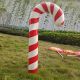 Fiberglass High-end Candy Cane Shopping Mall Pendant Custom-made Children's Playground Christmas Decoration Pendant