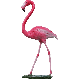 Outdoor Garden Decoration Flamingo Ornament Sculpture