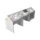 Multi-functional Eyeglass Shop Display Counter Modern Eyeglass Store Display Table