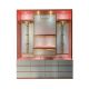 Retail clothing rack baking paint wall cabinet clothing shop display furniture