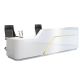 modern reception desk