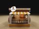 Outdoor donut display case | durable dessert kiosk for sale