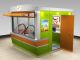 outdoor food booth