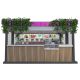 outdoor food kiosk