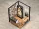 Delicate perfume kiosk
