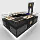 High Quality Perfume Display Counter Perfume kiosk for sale
