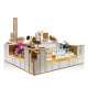 Luxurious perfume kiosk