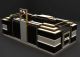 Custom High-End Perfume Kiosk Black Perfume Kiosk With LED