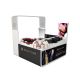 2m by 2m elegant cosmetic booth design beauty care kiosk used in shopping mall 
