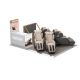 4m by 2m practical mall massage kiosk massage chair kiosk for sale