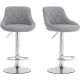 Economic leather bar stool modern stainless steel chair for sale