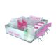 Mall nail display station | pedicure service kiosk in the mall