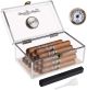High Quality Acrylic Display Box Transparent Acrylic Cigar Storage Box
