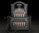 Vintage Whiskey Bar Cart – Custom Retail Display Trolley for Liquor Shops