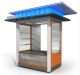 Outdoor Merchandising Unit | Street Lockable Retail Stands For Sale