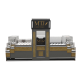 5m by 2.5m luxury jewelry display kiosk watch display booth with jewelry display case for sale 