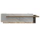 Marble look office reception desk hotel checkout counter for sale 