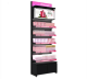 Delicate Cosmetic Store Display Shelf Skin Care Products Display Cabinet