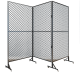 Folding Grid Rack | Iron Art Calligraphy Painting Display Rack