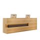wood reception desk